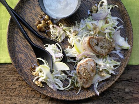 Spitzkohlsalat mit Joghurt