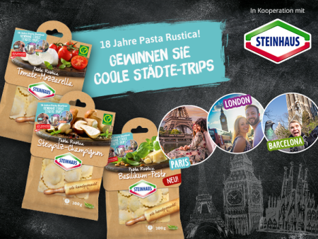 Köstlich und so vielseitig: Pasta-Glück mit Steinhaus