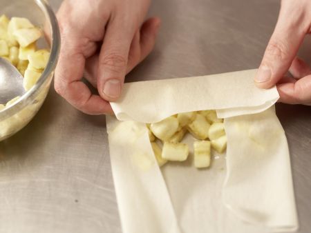 Strudel-Pfannkuchen Zubereitung Schritt 5 Strudel-Pfannkuchen Zubereitung Schritt 5