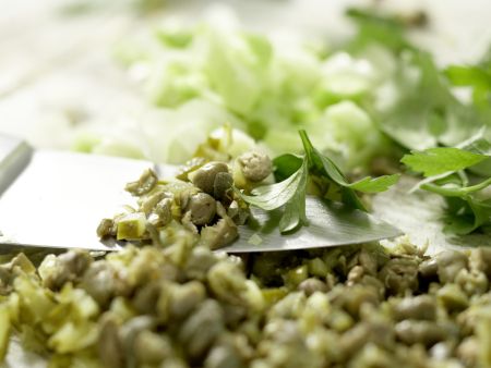 Sülze von jungem Gemüse Zubereitung Schritt 8 Sülze von jungem Gemüse Zubereitung Schritt 8