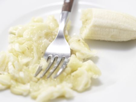 Süße Frischkäse-Bananen-Creme Zubereitung Schritt 1 Süße Frischkäse-Bananen-Creme Zubereitung Schritt 1