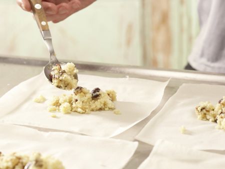 Süße Teigrollen "Ali Baba" Zubereitung Schritt 7 Süße Teigrollen "Ali Baba" Zubereitung Schritt 7