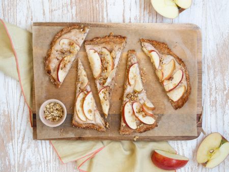 Süßer Flammkuchen Rezept