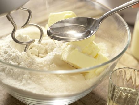 Süßkartoffel-Pie Zubereitung Schritt 1 Süßkartoffel-Pie Zubereitung Schritt 1