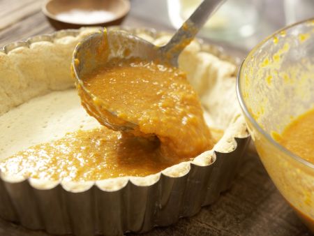 Süßkartoffel-Pie Zubereitung Schritt 7 Süßkartoffel-Pie Zubereitung Schritt 7