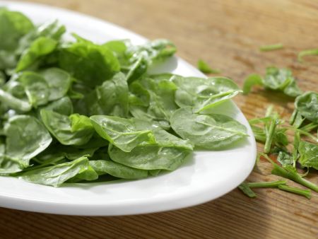 Süßkartoffeln mit Spinatsalat Zubereitung Schritt 2 Süßkartoffeln mit Spinatsalat Zubereitung Schritt 2