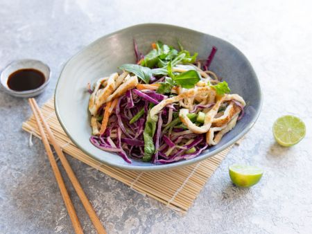 Summerroll-Bowl mit Omelett Rezept