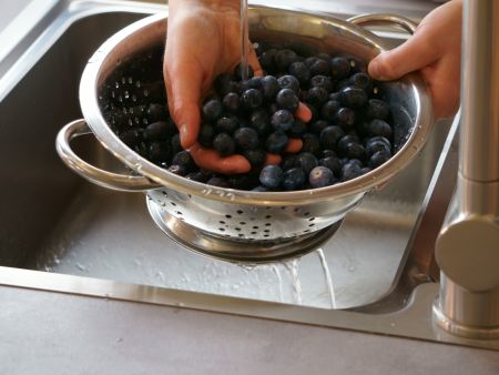 Tarte mit Blaubeeren Zubereitung Schritt 3 Tarte mit Blaubeeren Zubereitung Schritt 3