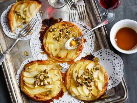 Tartelettes mit Mandelcreme