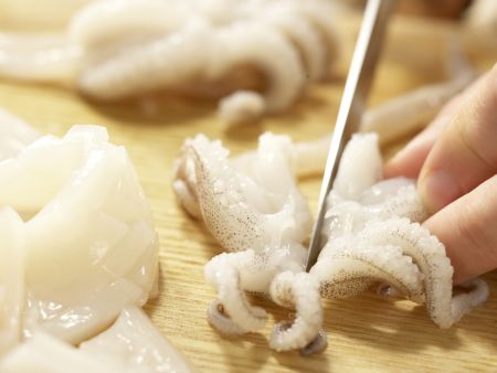 Thai-Calamari Zubereitung Schritt 6 Thai-Calamari Zubereitung Schritt 6