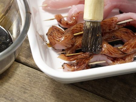 Thai-Putenspieße Zubereitung Schritt 4 Thai-Putenspieße Zubereitung Schritt 4