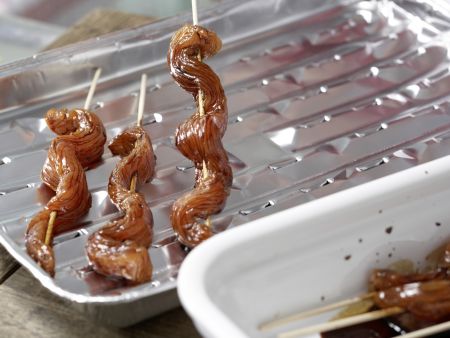 Thai-Putenspieße Zubereitung Schritt 7 Thai-Putenspieße Zubereitung Schritt 7