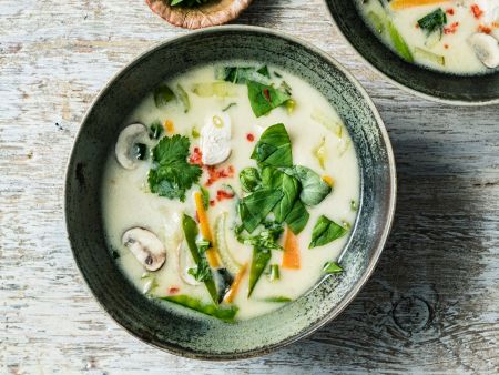 Thailändische Hühnersuppe