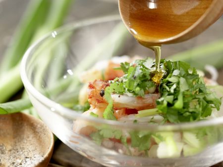 Thailändische Melonensuppe Zubereitung Schritt 9 Thailändische Melonensuppe Zubereitung Schritt 9