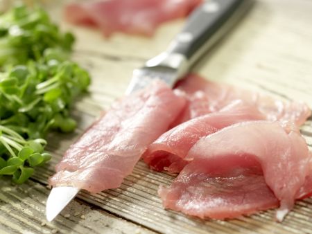 Thunfisch-Carpaccio Zubereitung Schritt 4 Thunfisch-Carpaccio Zubereitung Schritt 4