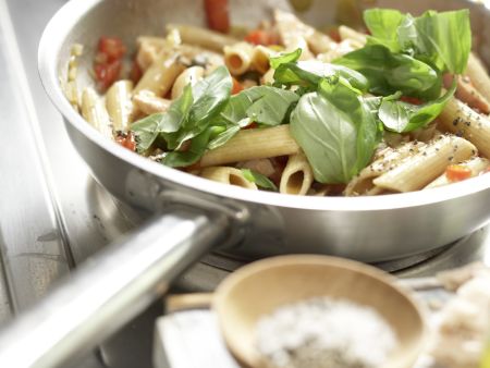 Thunfisch-Pasta Zubereitung Schritt 8 Thunfisch-Pasta Zubereitung Schritt 8