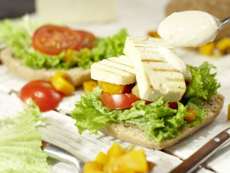 Tofu-Burger Zubereitung Schritt 11 Tofu-Burger Zubereitung Schritt 11