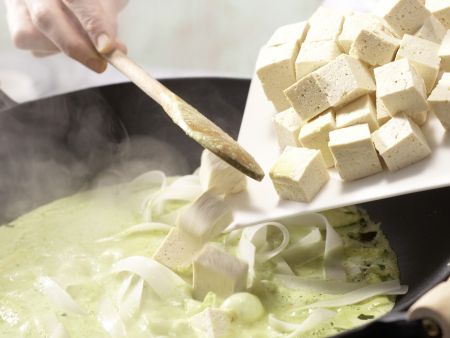 Tofu-Curry Zubereitung Schritt 8 Tofu-Curry Zubereitung Schritt 8
