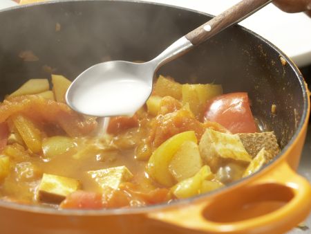 Tofu-Gulasch Zubereitung Schritt 13 Tofu-Gulasch Zubereitung Schritt 13