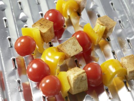Tofu-Paprika-Spieße Zubereitung Schritt 6 Tofu-Paprika-Spieße Zubereitung Schritt 6