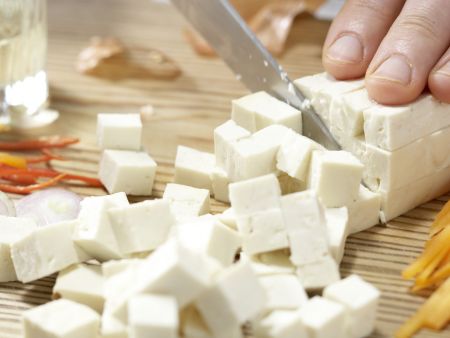 Tofu-Salatbeutelchen Zubereitung Schritt 4 Tofu-Salatbeutelchen Zubereitung Schritt 4