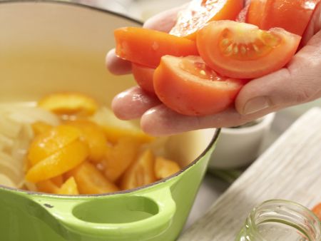 Tofuschnitten mit Kürbiskernen Zubereitung Schritt 6 Tofuschnitten mit Kürbiskernen Zubereitung Schritt 6