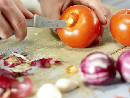 Tomaten-Ketchup Zubereitung Schritt 1 Tomaten-Ketchup Zubereitung Schritt 1