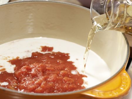 Tomaten-Kokos-Suppe Zubereitung Schritt 2 Tomaten-Kokos-Suppe Zubereitung Schritt 2