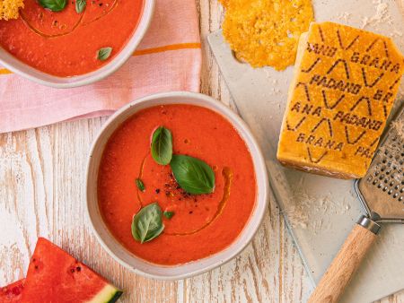 Tomaten-Melonen-Gazpacho Rezept