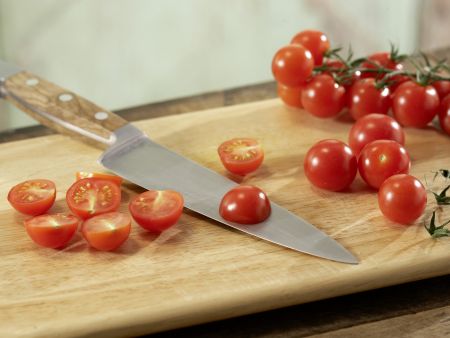 Tomaten-Pasta mit Lauch Zubereitung Schritt 4 Tomaten-Pasta mit Lauch Zubereitung Schritt 4