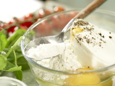 Tomatenauflauf Zubereitung Schritt 2 Tomatenauflauf Zubereitung Schritt 2