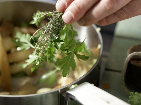 Toskanische Pilzsuppe Zubereitung Schritt 8 Toskanische Pilzsuppe Zubereitung Schritt 8