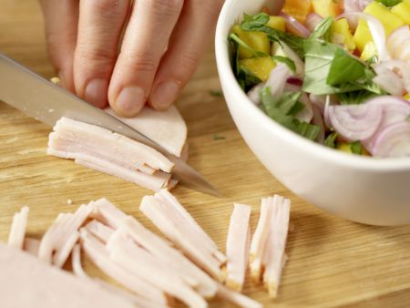 Tropischer Nudelsalat Zubereitung Schritt 6 Tropischer Nudelsalat Zubereitung Schritt 6
