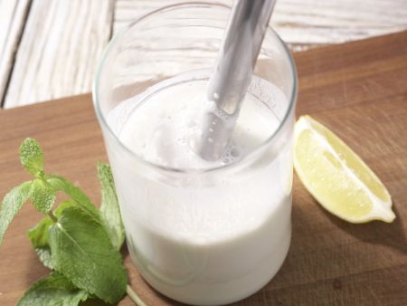 Türkischer Joghurt-Drink Zubereitung Schritt 1 Türkischer Joghurt-Drink Zubereitung Schritt 1