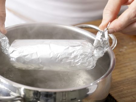 Überbackener Pfirsich-Toast Zubereitung Schritt 5 Überbackener Pfirsich-Toast Zubereitung Schritt 5