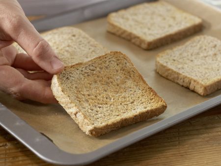 Überbackener Pfirsich-Toast Zubereitung Schritt 9 Überbackener Pfirsich-Toast Zubereitung Schritt 9