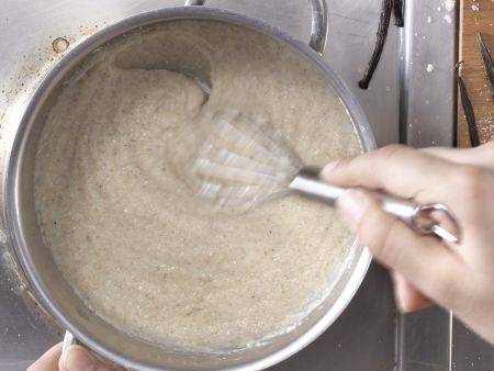 Vanille-Grießbrei Zubereitung Schritt 4 Vanille-Grießbrei Zubereitung Schritt 4