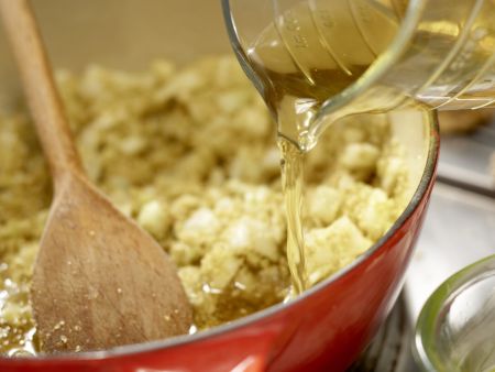 Vegetarische Wirsingrouladen Zubereitung Schritt 3 Vegetarische Wirsingrouladen Zubereitung Schritt 3