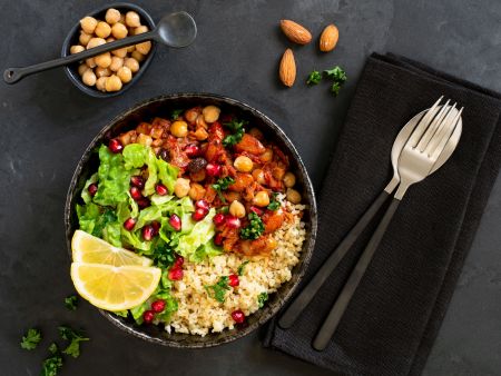 Vegetarisches Gewürz-Ragout aus 1001 Nacht