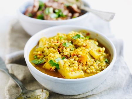 Vegetarisches indisches Curry
