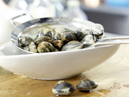 Venusmuscheltopf Zubereitung Schritt 2 Venusmuscheltopf Zubereitung Schritt 2