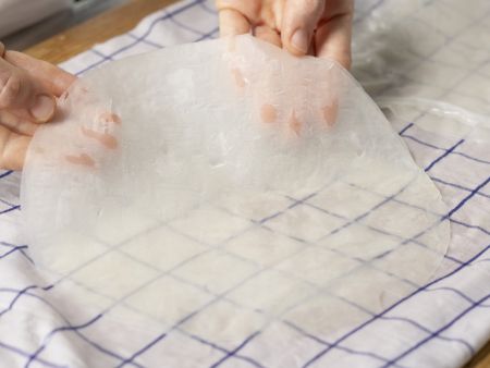 Vietnamesische Glücksröllchen Zubereitung Schritt 2 Vietnamesische Glücksröllchen Zubereitung Schritt 2