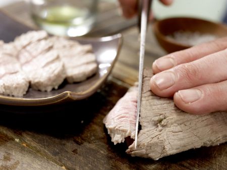 Vitello tonnato – smarter Zubereitung Schritt 5 Vitello tonnato – smarter Zubereitung Schritt 5