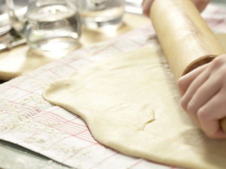 Vollkorn-Apfelstrudel Zubereitung Schritt 6 Vollkorn-Apfelstrudel Zubereitung Schritt 6