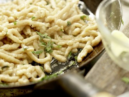 Vollkorn-Spätzle Zubereitung Schritt 7 Vollkorn-Spätzle Zubereitung Schritt 7