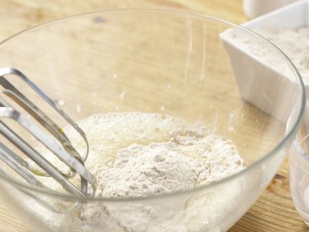 Waffelherzen Zubereitung Schritt 2 Waffelherzen Zubereitung Schritt 2