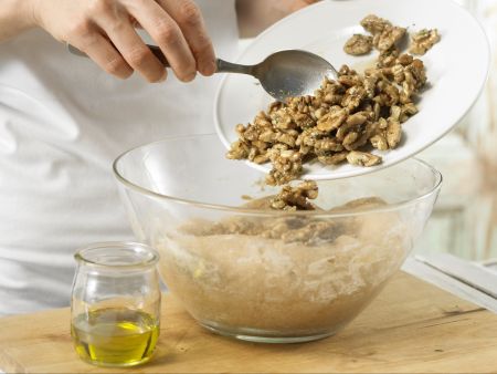Walnussbrot Zubereitung Schritt 5 Walnussbrot Zubereitung Schritt 5