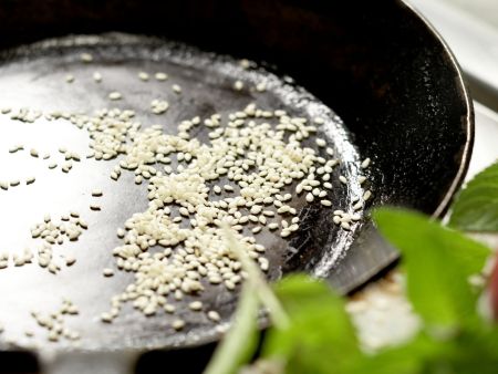 Warmer Kürbissalat Zubereitung Schritt 5 Warmer Kürbissalat Zubereitung Schritt 5