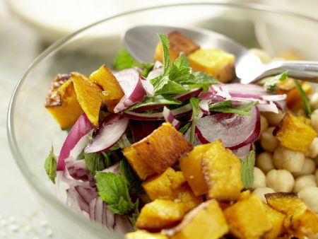 Warmer Kürbissalat Zubereitung Schritt 9 Warmer Kürbissalat Zubereitung Schritt 9