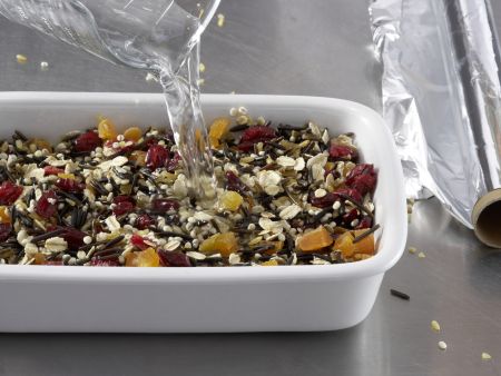Wildreismüsli Zubereitung Schritt 3 Wildreismüsli Zubereitung Schritt 3